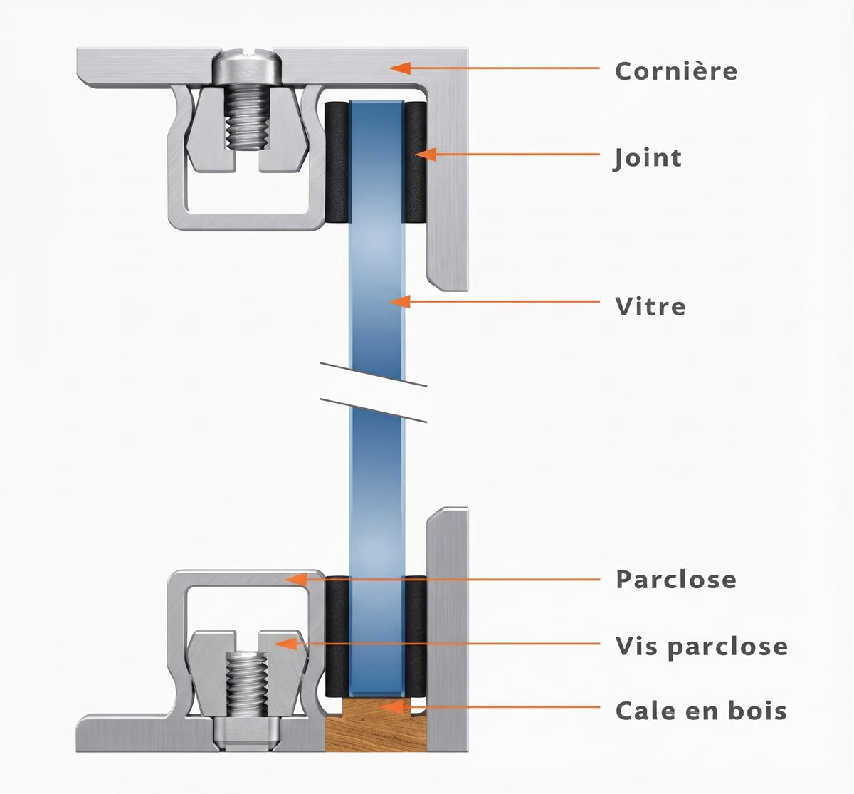 Vis de Pareclose Autoforeuse Monobloc M4X12 – Tête Ø10mm Phillips