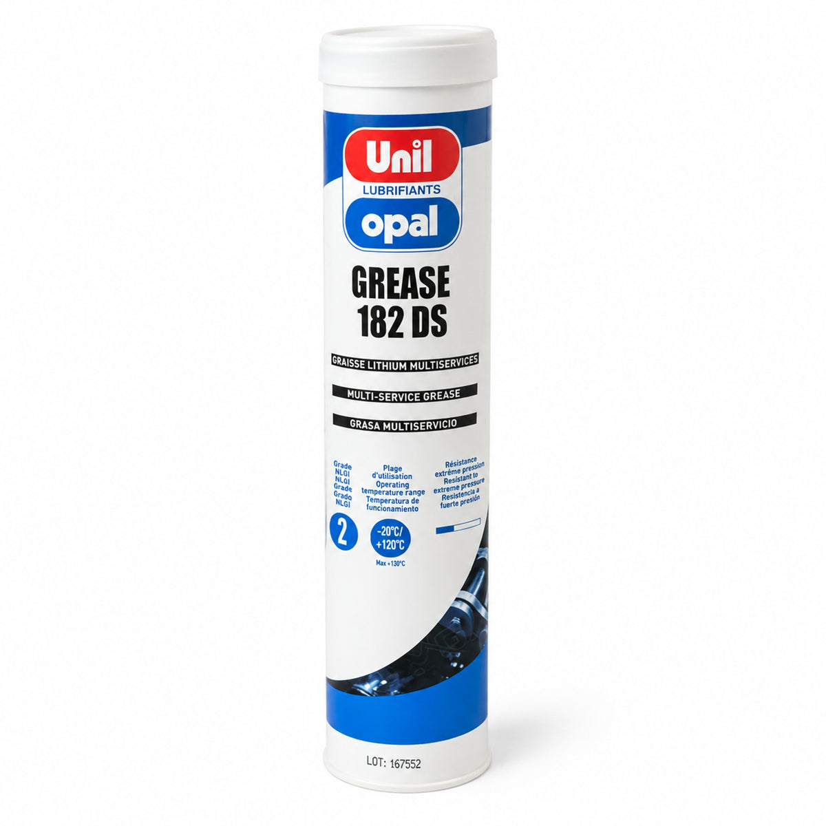 Graisse Multifonction en Cartouche Unil Opal Grease 182 DS 400g